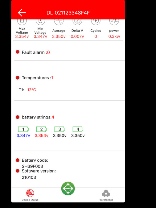 Navimedia Batterie litio ferro fosfato con BMS Bluetooth